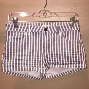 White and Blue sailor shorts